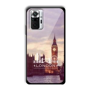 London Customized Printed Glass Back Cover for Xiaomi Redmi Note 10 Pro Max