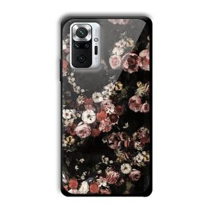 Flowers Customized Printed Glass Back Cover for Xiaomi Redmi Note 10 Pro Max