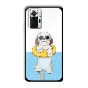Cool Dog Customized Printed Glass Back Cover for Xiaomi Redmi Note 10 Pro Max