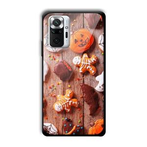 Gingerbread Customized Printed Glass Back Cover for Xiaomi Redmi Note 10 Pro Max