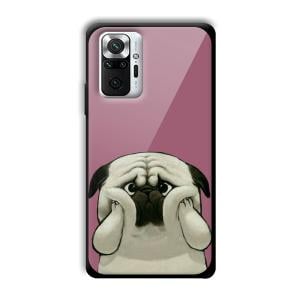 Chubby Dogo Customized Printed Glass Back Cover for Xiaomi Redmi Note 10 Pro Max