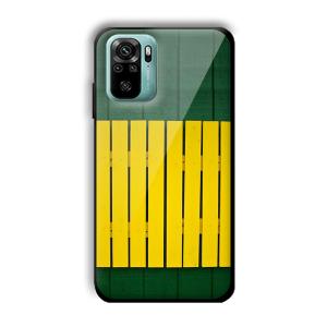 Yellow Fence Customized Printed Glass Back Cover for Xiaomi Redmi Note 10