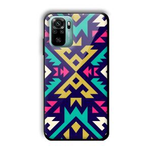 Arrows Abstract Customized Printed Glass Back Cover for Xiaomi Redmi Note 10