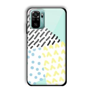 Cool Pattern Customized Printed Glass Back Cover for Xiaomi Redmi Note 10