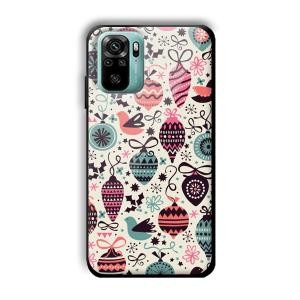 Abstract Customized Printed Glass Back Cover for Xiaomi Redmi Note 10