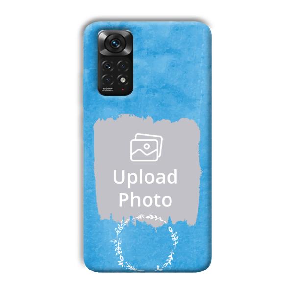 Blue Design Customized Printed Back Cover for Xiaomi Redmi Note 11