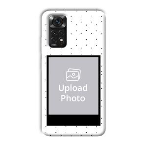 White Background  Customized Printed Back Cover for Xiaomi Redmi Note 11