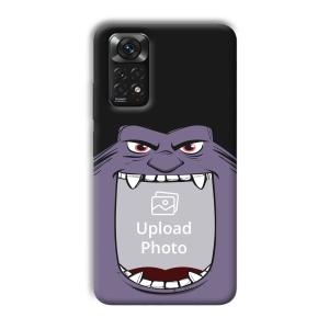Purple Monster Customized Printed Back Cover for Xiaomi Redmi Note 11