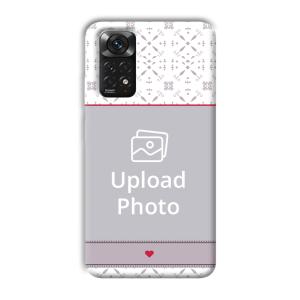 Fabric Print Customized Printed Back Cover for Xiaomi Redmi Note 11