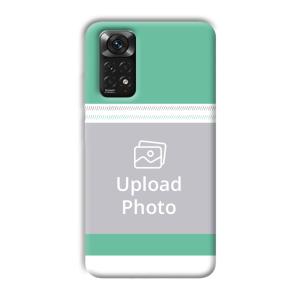 Sea Green Customized Printed Back Cover for Xiaomi Redmi Note 11
