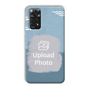 Waves Customized Printed Back Cover for Xiaomi Redmi Note 11
