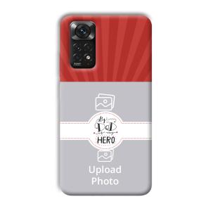 Dad  Customized Printed Back Cover for Xiaomi Redmi Note 11