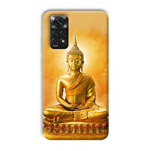 Golden Buddha Phone Customized Printed Back Cover for Xiaomi Redmi Note 11