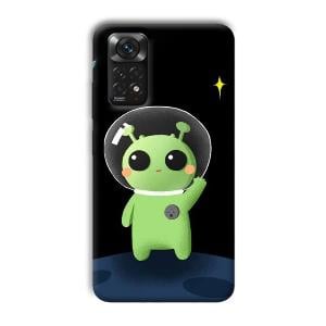 Alien Character Phone Customized Printed Back Cover for Xiaomi Redmi Note 11