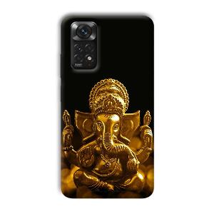 Ganesha Idol Phone Customized Printed Back Cover for Xiaomi Redmi Note 11