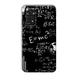 E is Equal To MC2 Phone Customized Printed Back Cover for Xiaomi Redmi Note 11