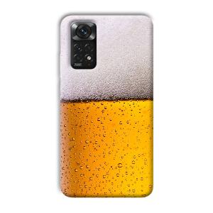 Beer Design Phone Customized Printed Back Cover for Xiaomi Redmi Note 11