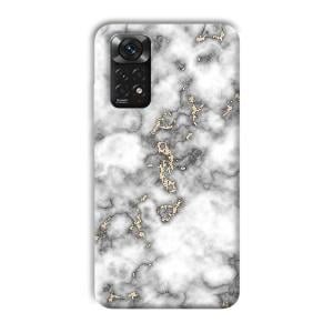 Grey White Design Phone Customized Printed Back Cover for Xiaomi Redmi Note 11
