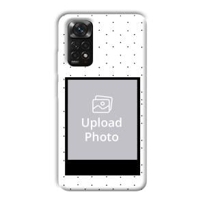 White Background  Customized Printed Back Cover for Xiaomi Redmi Note 11S