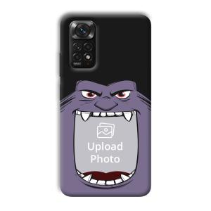 Purple Monster Customized Printed Back Cover for Xiaomi Redmi Note 11S