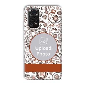 Henna Art Customized Printed Back Cover for Xiaomi Redmi Note 11S