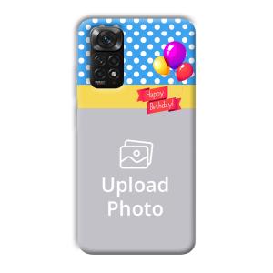 Happy Birthday Customized Printed Back Cover for Xiaomi Redmi Note 11S