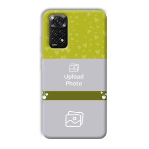 Moss Green Customized Printed Back Cover for Xiaomi Redmi Note 11S