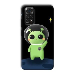 Alien Character Phone Customized Printed Back Cover for Xiaomi Redmi Note 11S