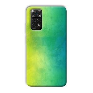 Green Pattern Phone Customized Printed Back Cover for Xiaomi Redmi Note 11S