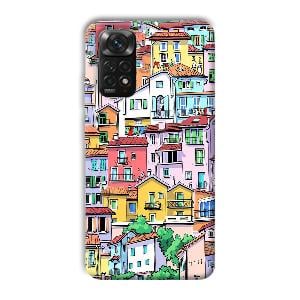 Colorful Alley Phone Customized Printed Back Cover for Xiaomi Redmi Note 11S