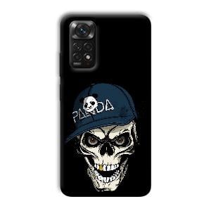 Panda & Skull Phone Customized Printed Back Cover for Xiaomi Redmi Note 11S