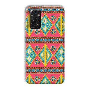 Colorful Rhombus Phone Customized Printed Back Cover for Xiaomi Redmi Note 11S