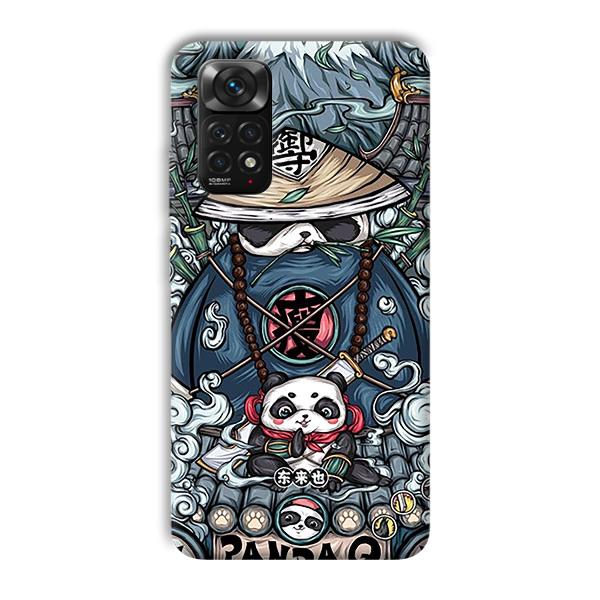 Panda Q Phone Customized Printed Back Cover for Xiaomi Redmi Note 11S