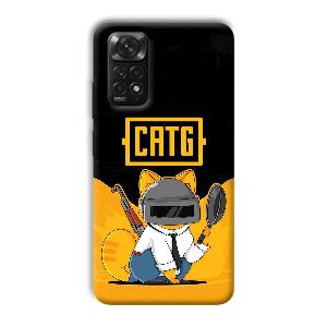 CATG Phone Customized Printed Back Cover for Xiaomi Redmi Note 11S