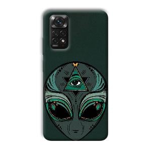Alien Phone Customized Printed Back Cover for Xiaomi Redmi Note 11S