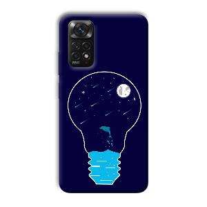Night Bulb Phone Customized Printed Back Cover for Xiaomi Redmi Note 11S