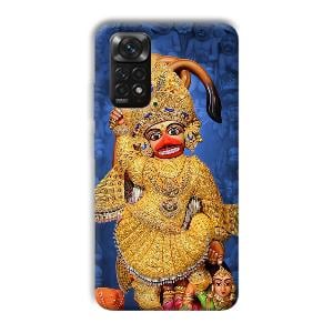 Hanuman Phone Customized Printed Back Cover for Xiaomi Redmi Note 11S