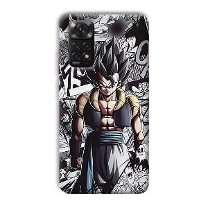 Goku Phone Customized Printed Back Cover for Xiaomi Redmi Note 11S