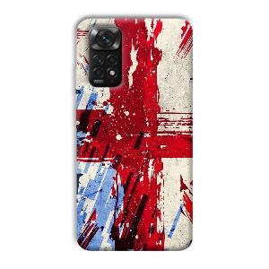 Red Cross Design Phone Customized Printed Back Cover for Xiaomi Redmi Note 11S
