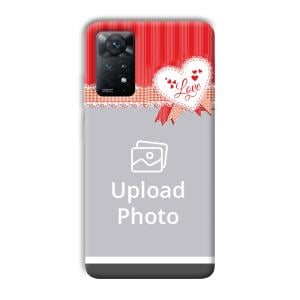 Valentine Customized Printed Back Cover for Xiaomi Redmi Note 11 Pro Plus 5G