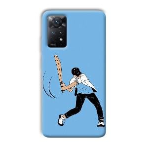 Cricketer Phone Customized Printed Back Cover for Xiaomi Redmi Note 11 Pro Plus 5G
