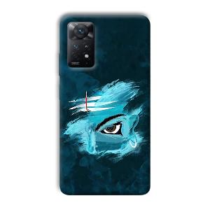 Shiva's Eye Phone Customized Printed Back Cover for Xiaomi Redmi Note 11 Pro Plus 5G
