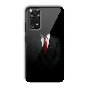 Hitman Customized Printed Glass Back Cover for Xiaomi Redmi Note 11