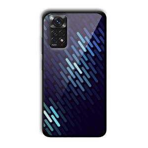Blue Tiles Customized Printed Glass Back Cover for Xiaomi Redmi Note 11