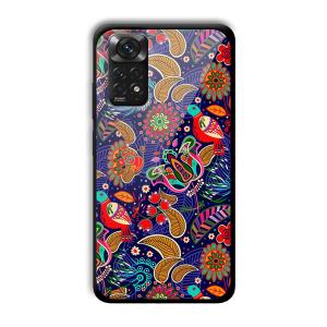 Animal Sketches Customized Printed Glass Back Cover for Xiaomi Redmi Note 11