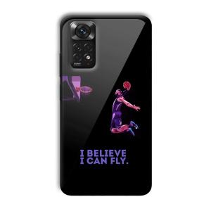 I Believe Customized Printed Glass Back Cover for Xiaomi Redmi Note 11