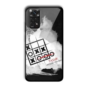 Think Outside the Box Customized Printed Glass Back Cover for Xiaomi Redmi Note 11