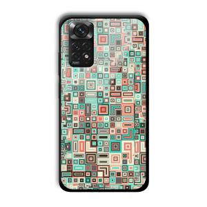 Green Maze Customized Printed Glass Back Cover for Xiaomi Redmi Note 11