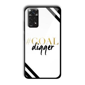 Goal Digger Customized Printed Glass Back Cover for Xiaomi Redmi Note 11