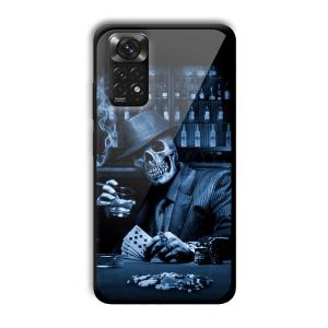 Scary Man Customized Printed Glass Back Cover for Xiaomi Redmi Note 11